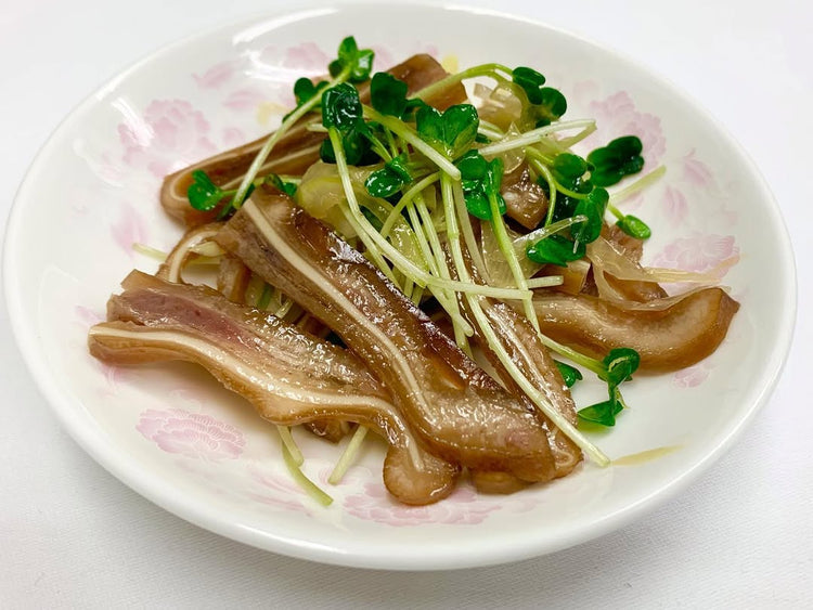 コリコリ豚耳和え